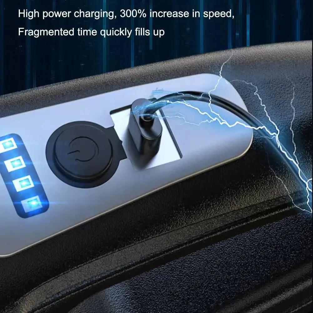 Wireless Handheld Vacuum Cleaner – Powerful Suction, Quick-Charge Rechargeable Cleaner for Car, Home & Pet Hair