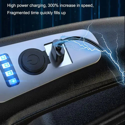 Wireless Handheld Vacuum Cleaner – Powerful Suction, Quick-Charge Rechargeable Cleaner for Car, Home & Pet Hair