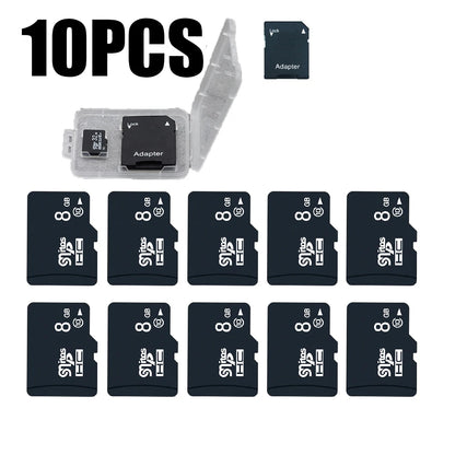 Class 10 TF Memory Card - 2GB to 256GB MicroSD Flash Storage for Digital Devices