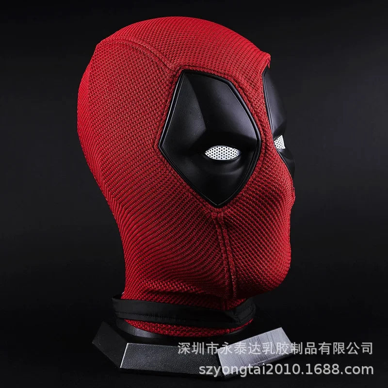 Deadpool Cosplay Mask – Nylon & Cotton Mesh Helmet for Halloween, Party & Carnival Costume