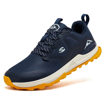 HOBIBEAR Unisex Hiking Shoes | Trail Running Outdoor Sneakers for Men & Women, Non-Slip Lace-Up Walking Shoes