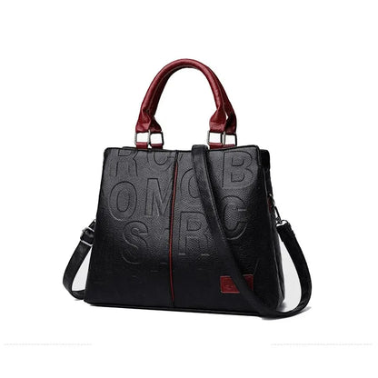 PU Leather Women’s Shoulder Crossbody Bag – Luxury Casual Large Capacity Travel Handbag
