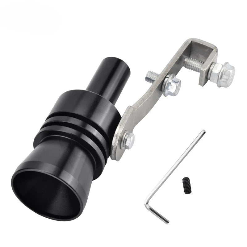 Universal Car & Motorcycle Exhaust Turbo Whistle – Modified Muffler Pipe Sound Simulator Tail Pipe Sound Enhancer Accessory