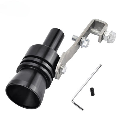 Universal Car & Motorcycle Exhaust Turbo Whistle – Modified Muffler Pipe Sound Simulator Tail Pipe Sound Enhancer Accessory
