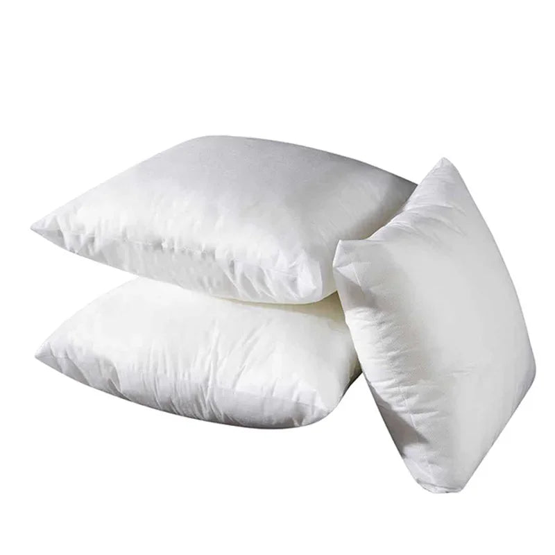 Real Home Cushion Core – PP Cotton Pillow Filling for Waist & Decorative Cushions, Available in Multiple Sizes (35x35 to 40x60cm)