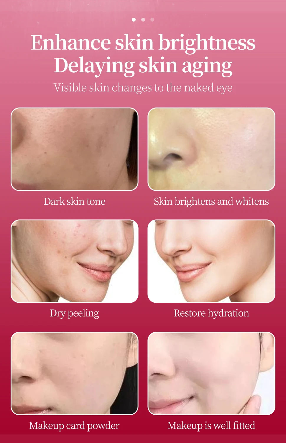 Hyaluronic Acid Oxygen Serum Ampoule — Anti-Aging Skin Spray with Salmon DNA & Copper Peptide GHK-Cu