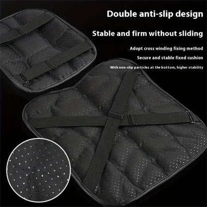 Universal Motorcycle Seat Cushion - Thick Shock-Absorbing Heat-Insulating Comfort Pad