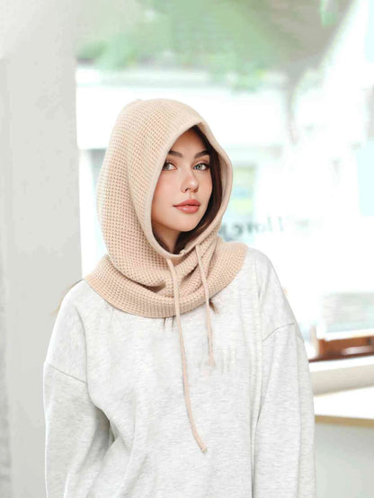 Women’s Winter Beanie Hat with Knit Balaclava – Neck Warmer & Ski Snow Scarf