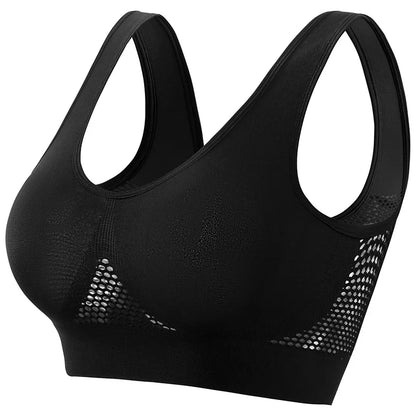 Seamless Push-Up Bra for Women – Wireless Breathable Comfort Bralette & Crop Top Sports Lingerie, S–5XL Plus Size Support