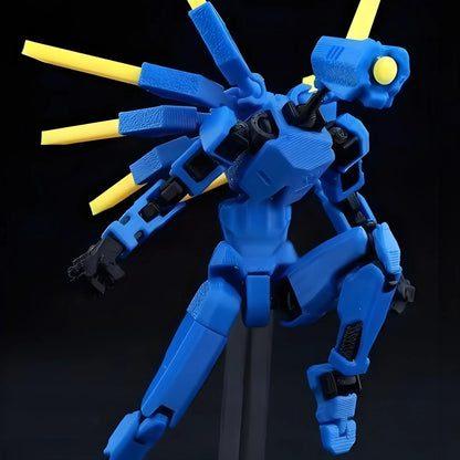 3D Printed Ultrakill V1 Anime Action Figure – Multi-Joint Shapeshift Robot Toy for Collectors