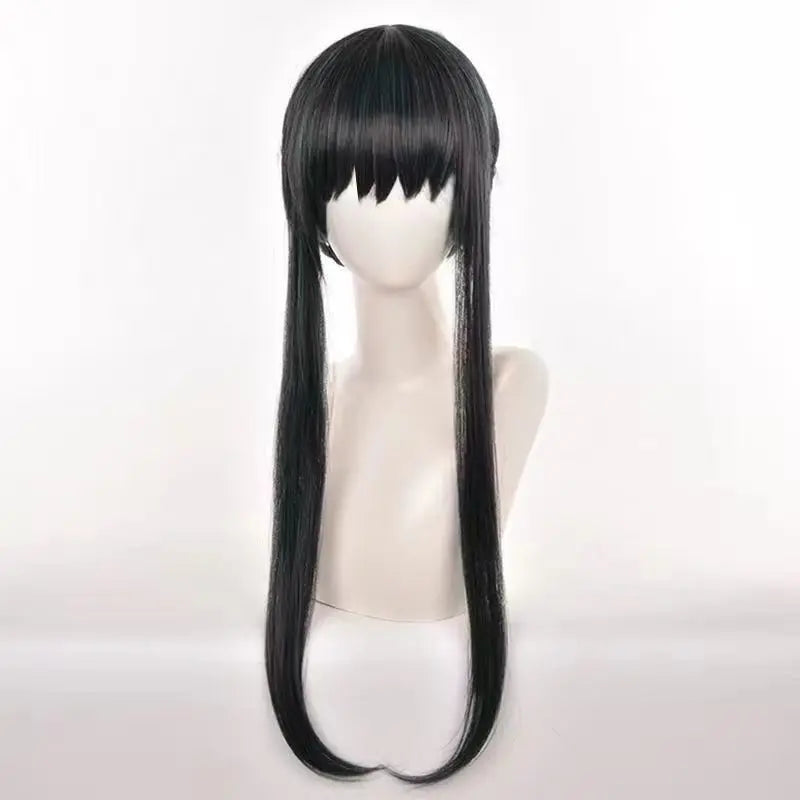 Yor Forger Cosplay Costume Full Set – Headband, Wig, Earrings, Elastic Thigh Stockings & Dress for Comic Con