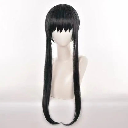Yor Forger Cosplay Costume Full Set – Headband, Wig, Earrings, Elastic Thigh Stockings & Dress for Comic Con