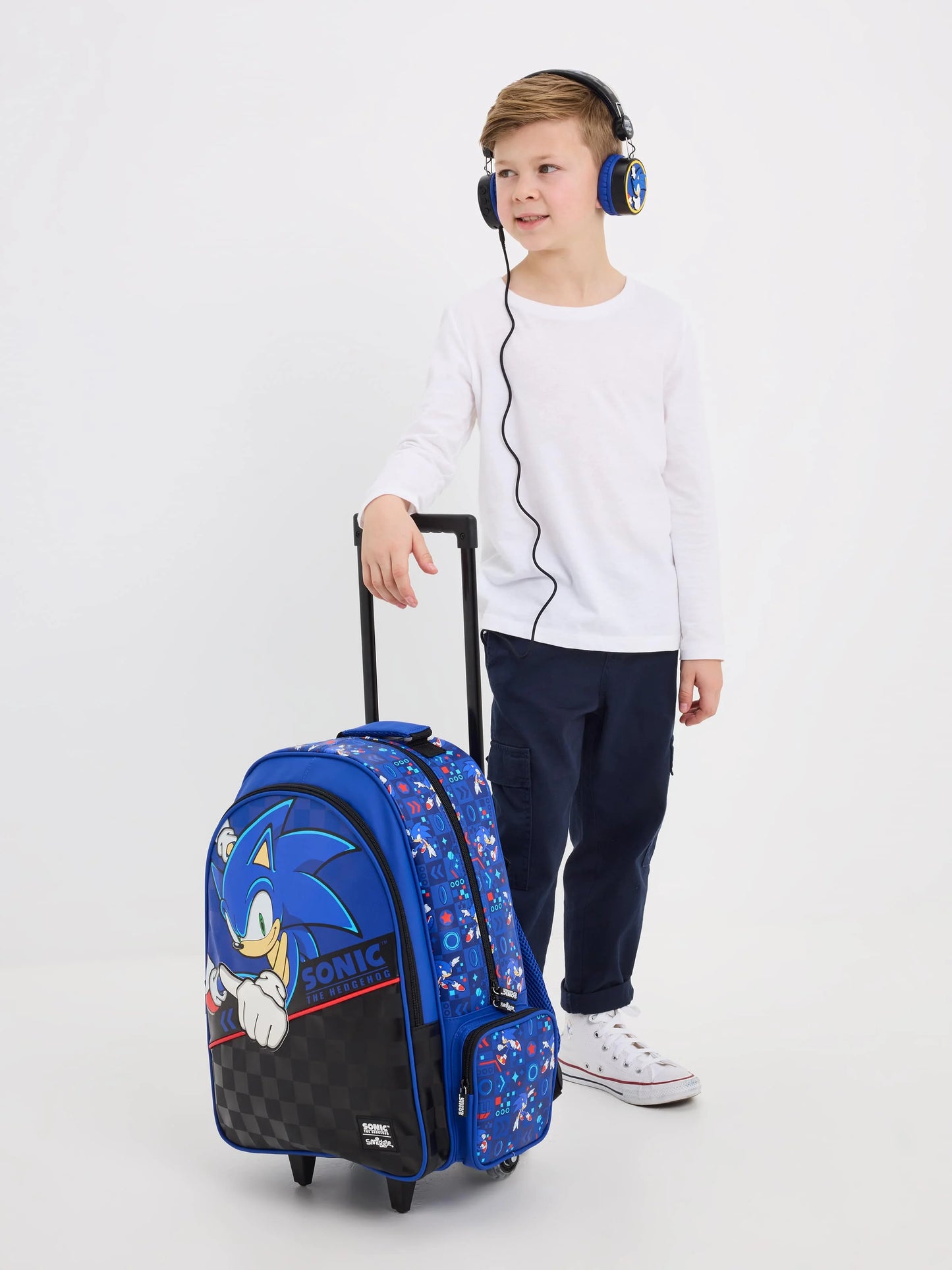 Genuine Australia Smiggle Trolley Backpack — Children’s School Bag & Travel Luggage Anime Backpack Gift