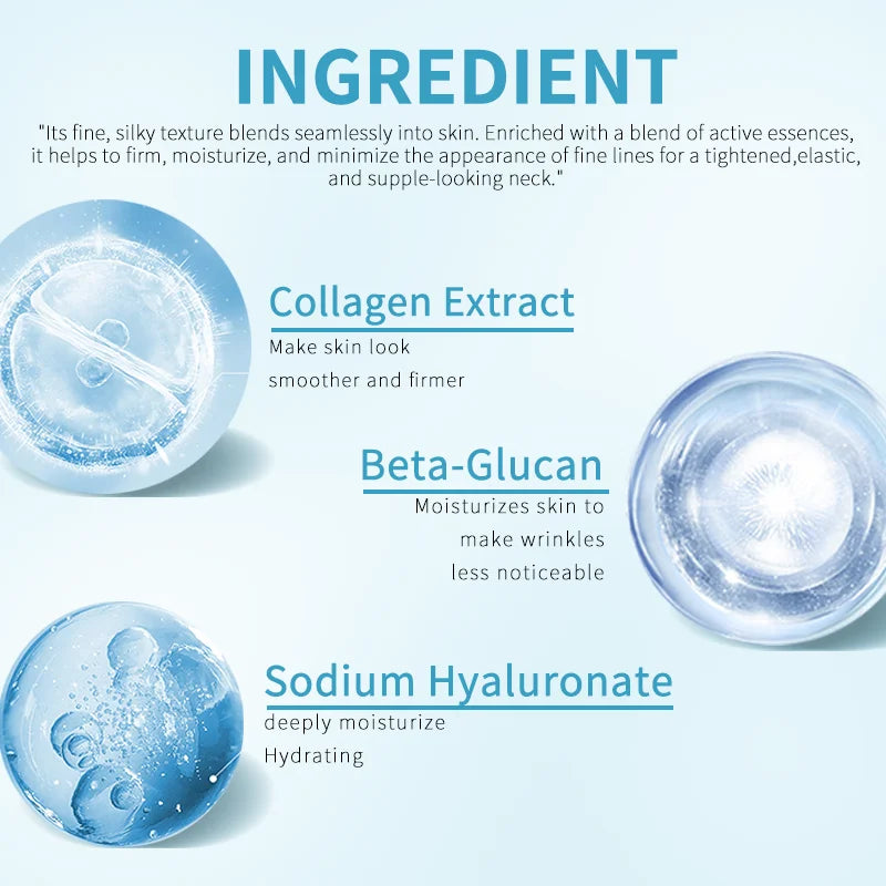 Collagen Neck Mask - Firming, Brightening, Hydrating & Smoothing Anti-Aging Neck Care