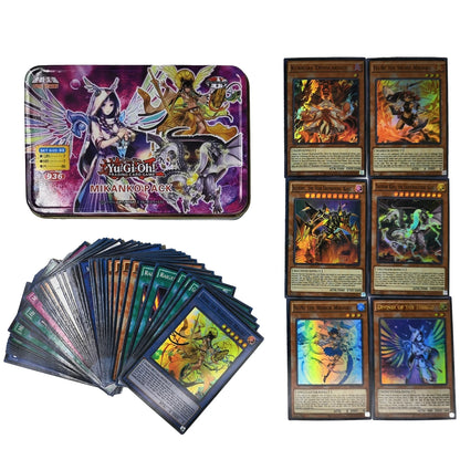 Yu-Gi-Oh! Kaiba Pack 3 Card Deck - English TCG Holographic Blue-Eyes White Dragon Cards with Tin Box