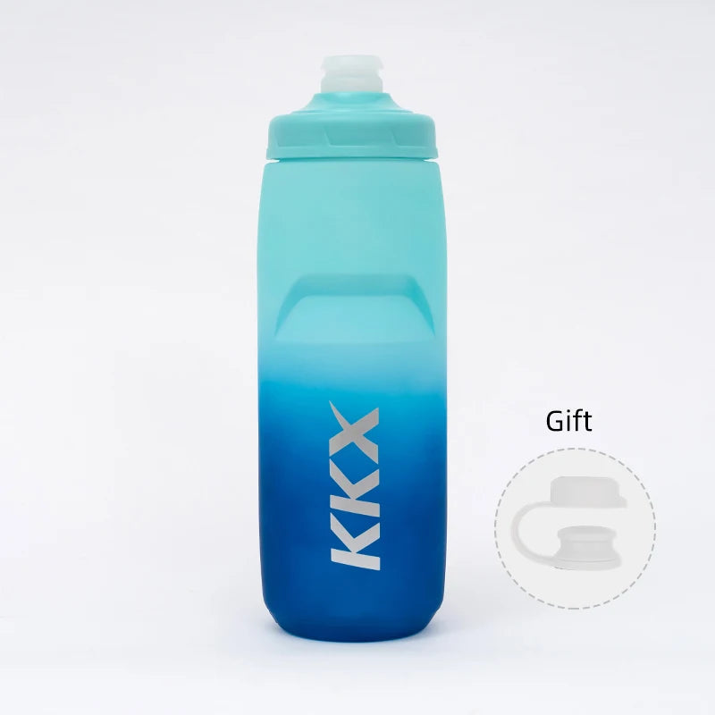KKX Cycling Water Bottle - 620ml/750ml Leak-Proof PP5 Bottle for MTB, Road Bike & Outdoor Sports