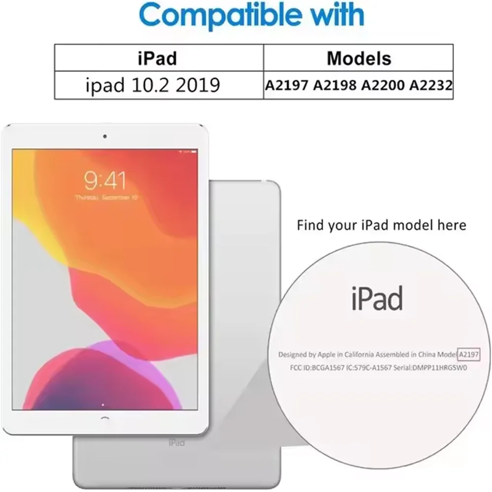 Tempered Glass Screen Protector for iPad - Compatible with iPad 5th–10th Gen, Air, Mini & Pro 11" Models