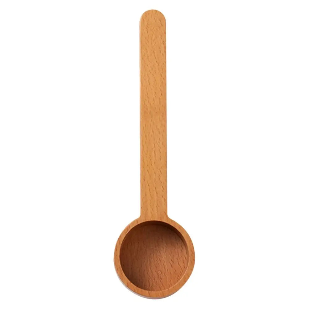 Wooden Measuring Spoon Set for Kitchen – Tea, Coffee, Sugar & Spice Scoops Cooking Tools