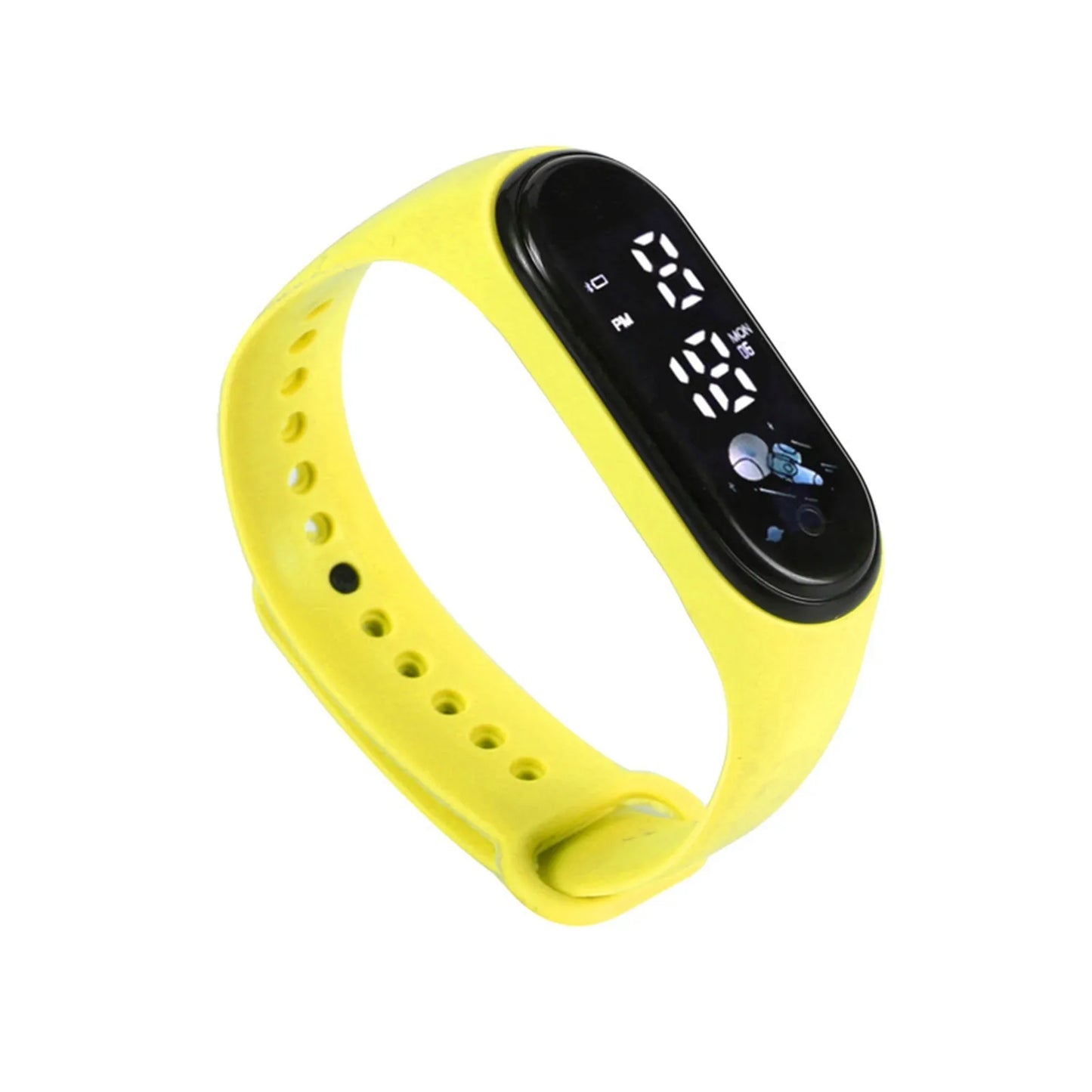 Kawaii Waterproof Smart Watch for Kids – Fashionable Outdoor Sports Digital Watch for Boys & Girls – Silicone Montre Enfant