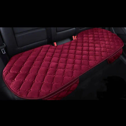 Universal Winter Warm Car Seat Cover Protector Set – 3-Piece Rear Seat Cushion Auto Interior Protection for Cars, SUVs & Vans