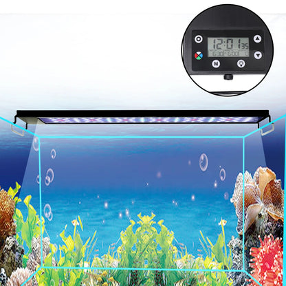 24/7 Full Spectrum Aquarium LED Light – Adjustable Brightness with Timer for Fish Tanks & Aquariums Decoration