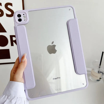 Magnetic Removable Case for iPad Air & Pro (11", 12.9", 9.7", 10.2") – Compatible with iPad 6th-10th Gen