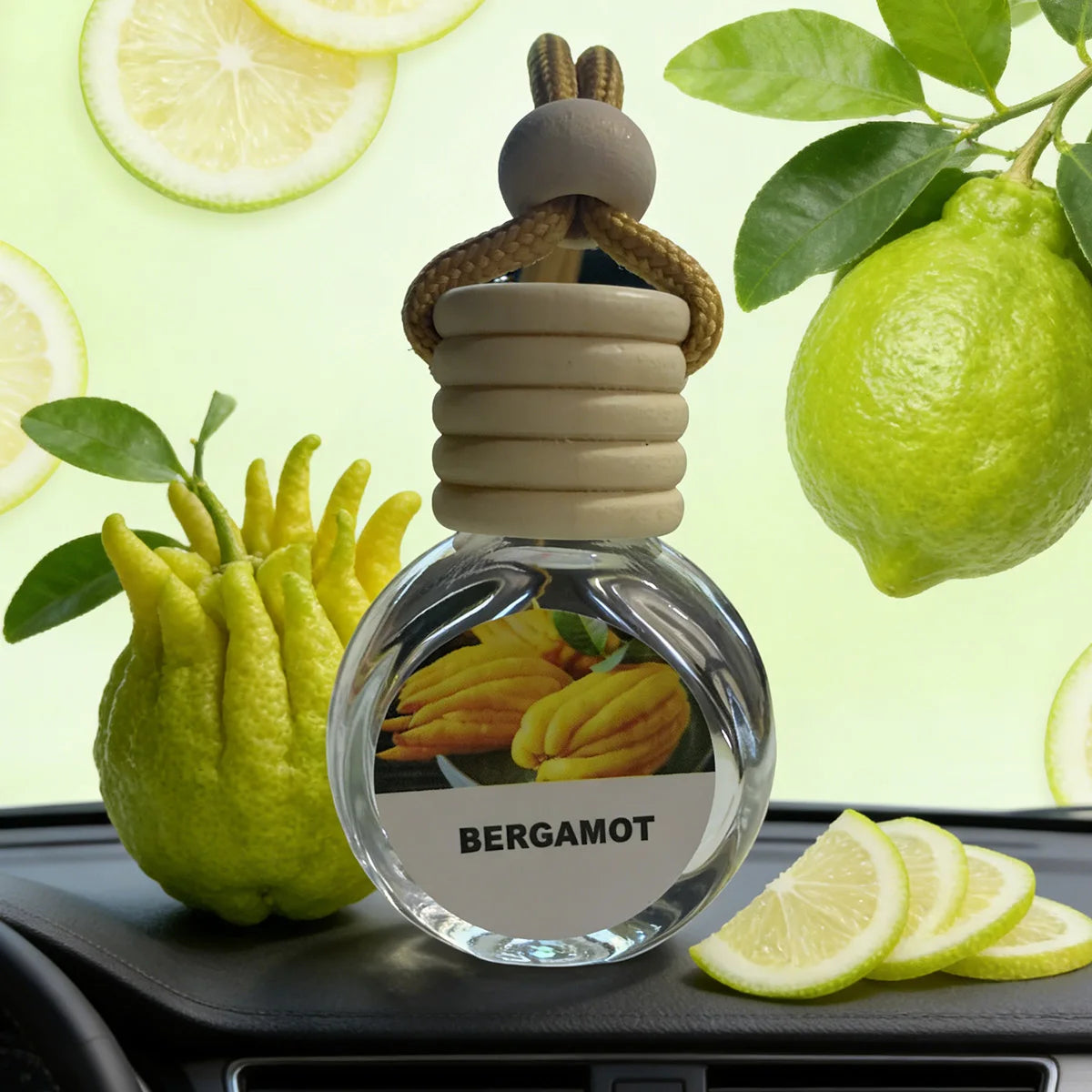 Long-Lasting Car Air Freshener - Essential Oil Fragrance for Car Interiors, Up to 180 Days of Fresh Scent