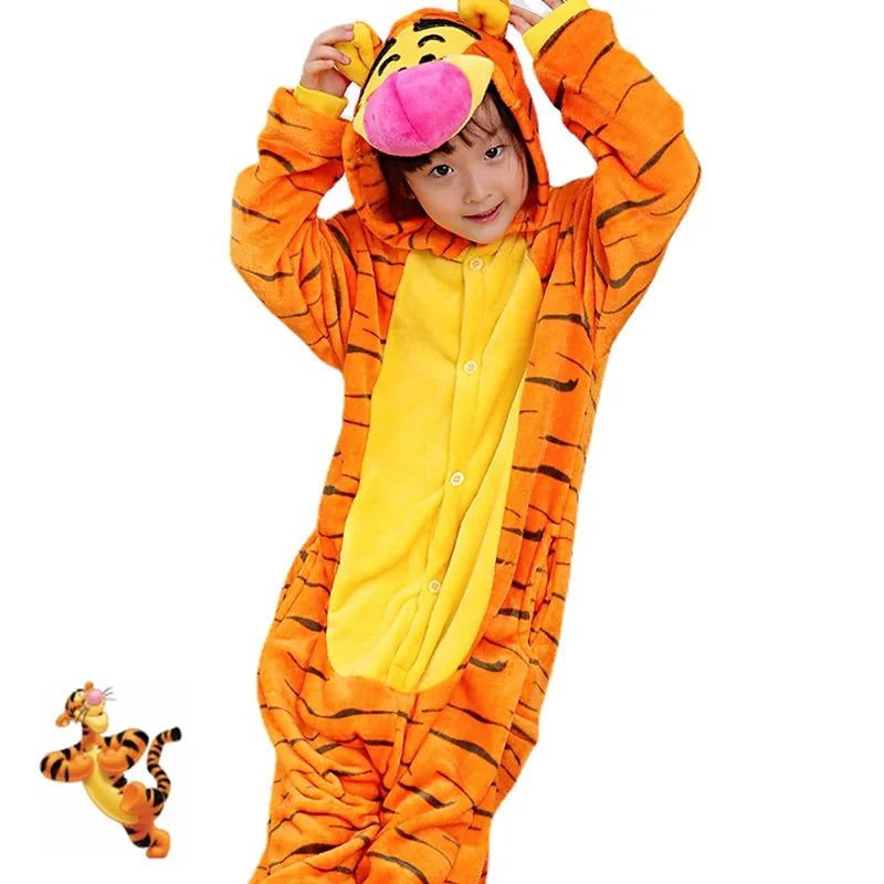 TAKARA TOMY Pokémon Kids Onesie - Jigglypuff, Pikachu, Gengar, Snorlax & Bulbasaur Cosplay Pajamas