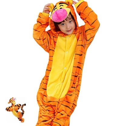 TAKARA TOMY Pokémon Kids Onesie - Jigglypuff, Pikachu, Gengar, Snorlax & Bulbasaur Cosplay Pajamas