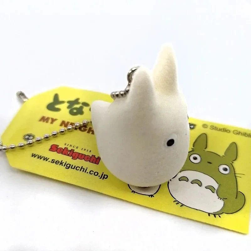 Hayao Miyazaki Totoro & Ponyo Keychain – Cute Cartoon Doll Bag Pendant, Car Accessory & Birthday Gift for Girls