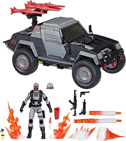 G.I. Joe Classified 6" Action Figures – Dr. Mindbender, Snake Eyes, Dreadnok Torch & Zandar Toy Gift