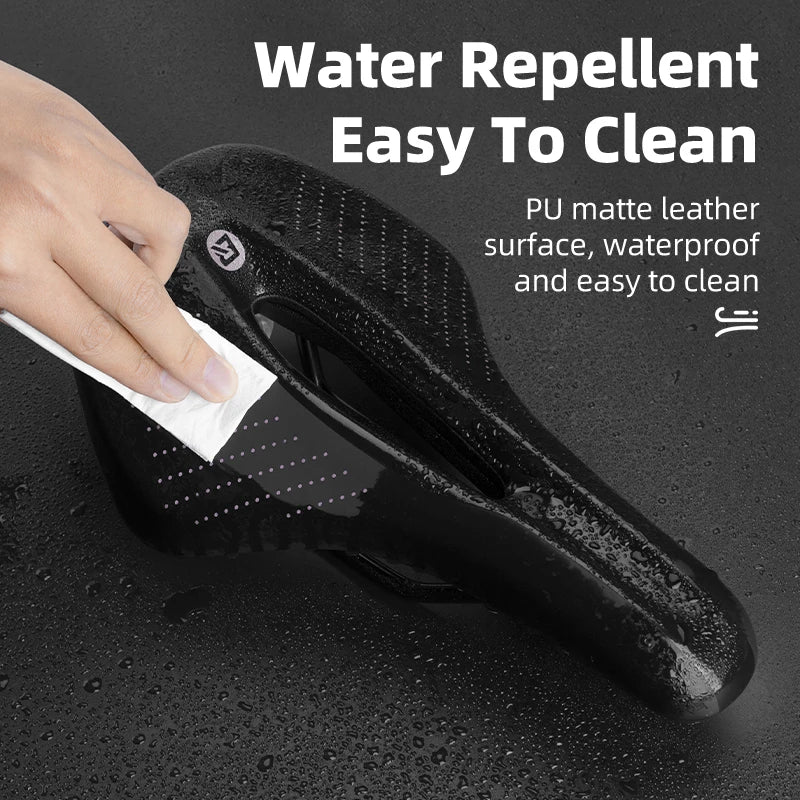 ROCKBROS Bicycle Saddle - Breathable Waterproof Soft Cushion MTB Road Bike Seat for Comfortable Cycling