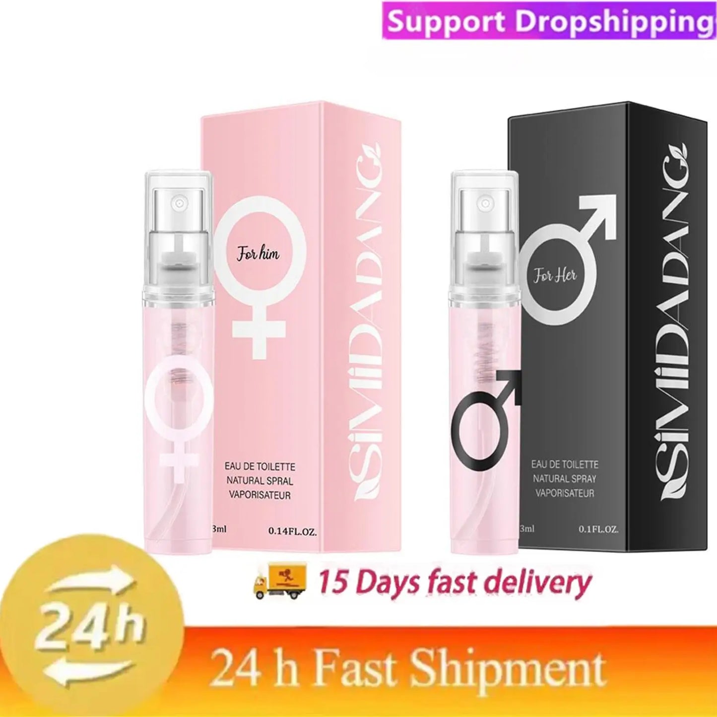3ML Long-Lasting Pheromone Body Spray for Men – Flirting & Dating Fragrance to Attract Women