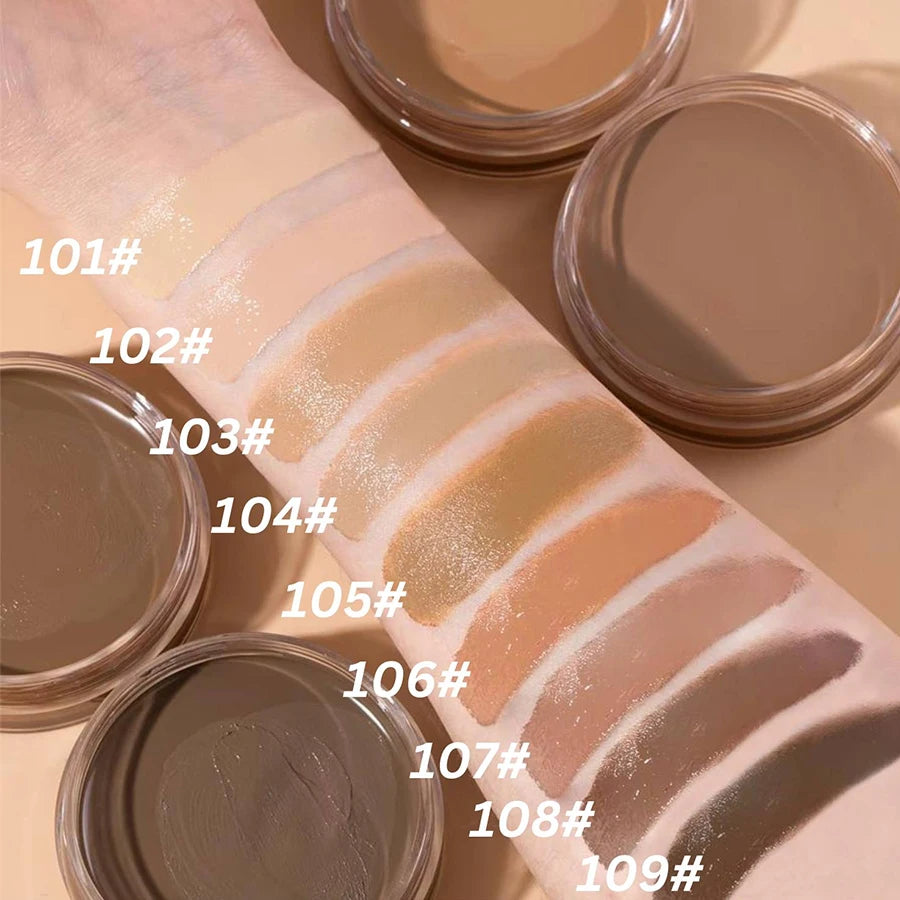 9-Color High Coverage Concealer – Long-Lasting Waterproof BB Cream for Dark Circles & Freckles