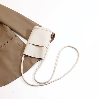 Soft PU Leather Phone Bag for Women - Fashion Crossbody Small Shoulder Bag with Versatile Everyday Style
