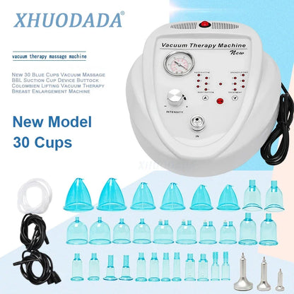 Vacuum Therapy Breast Massager Machine – Lifting & Body Slimming Chest Enlargement Pump Beauty Care Equipment