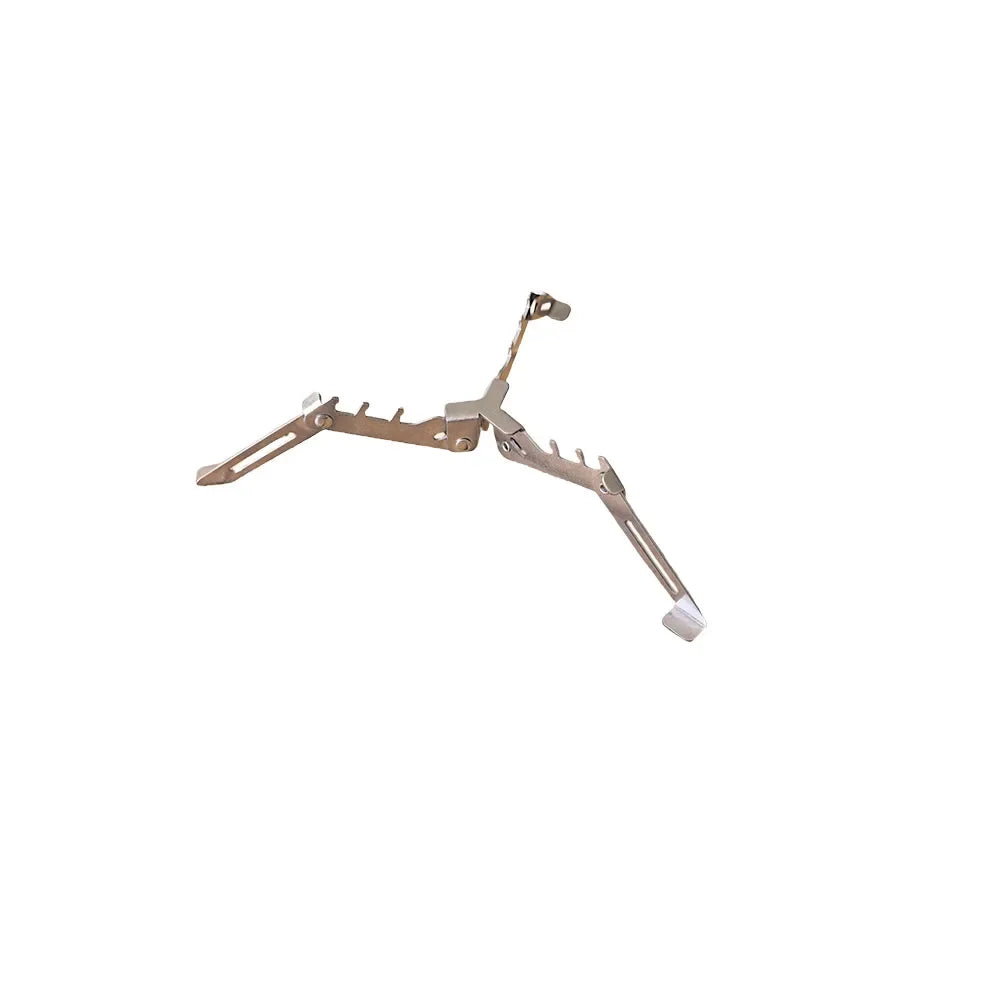 Outdoor Gas Cylinder Holder - Foldable Camping Stove Burner Tripod & Portable Gas Bottle Stand