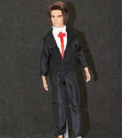 30cm Male Anime Doll Clothes – 1/6 BJD Fashion Casual Suit for KEN Dolls, DIY Reborn Toy Accessories & Gifts