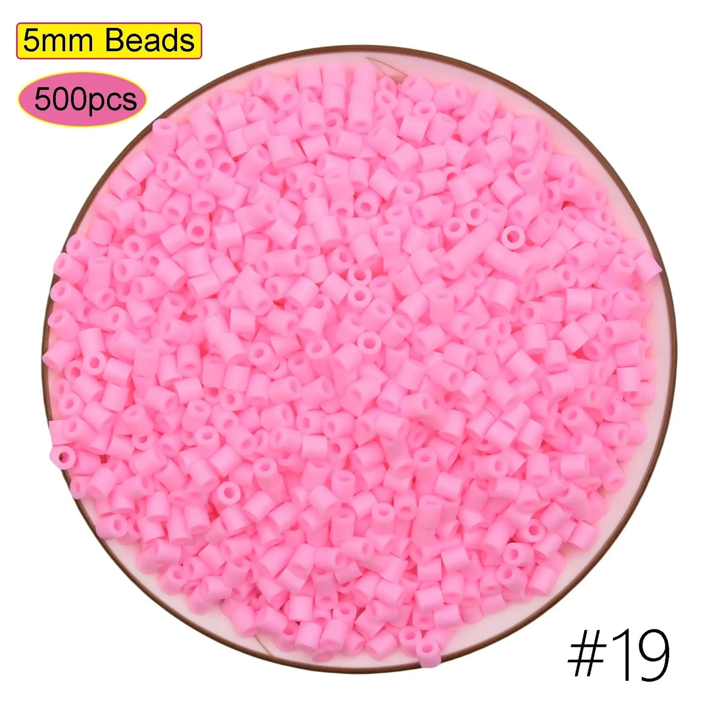5mm Fuse Beads for Kids – Animal & Creative DIY Perler Hama Beads, Educational Pixel Puzzle, Iron Pegboard Mosaic Pattern Toy