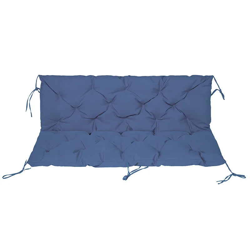 Custom Outdoor Porch Swing Replacement Cushion – Waterproof 2–3 Seater Bench Pad for Garden & Patio Sofa Recliner Seat Comfort