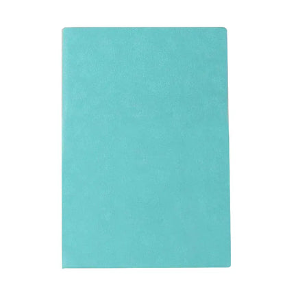 A5 A6 Sheepin Leather Notebook – Office Journal, Diary, Notepad with 160/240 Pages, Lined Stationery for Students