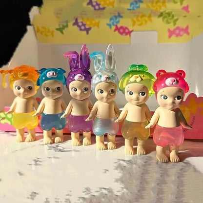 Sonny Angel Candy House Series Blind Box – Cute Doll Keychain Pendant, Handmade Birthday Gift for Girls