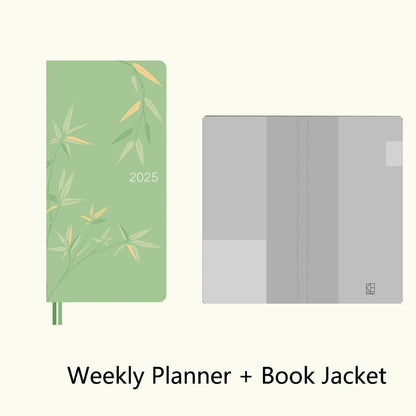 Kinbor 2025 Weekly Planner – Two Pages per Week Schedule Book for Time Management & Daily Efficiency