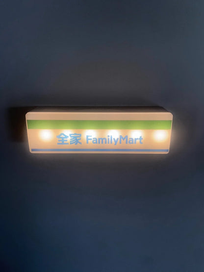 Coffee Shop Magnetic Fridge Stickers – Creative Convenience Store Light Signs, Luminous 711 Light Box Home Decor