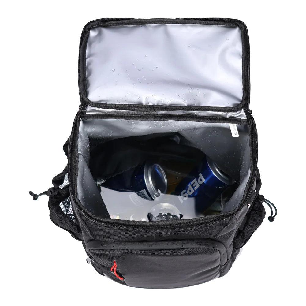 Large Capacity Insulated Cooler Backpack – Leakproof Picnic & Camping Thermal Lunch Bag with Bottle Opener for Hiking and Outdoor Travel