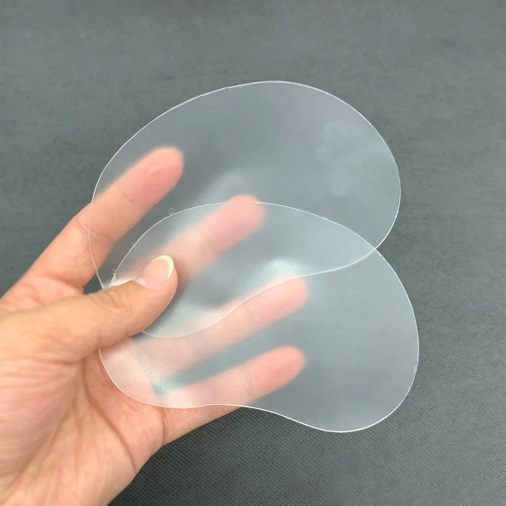 Invisible Silicone Push-Up Bra - Self-Adhesive Nipple Covers and Strapless Breast Lift Patches