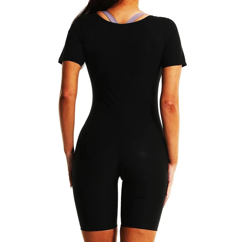 YBFDO Women’s High Compression Bodysuit – Shapewear Sauna Sweat Suit for Belly Slimming & Weight Loss
