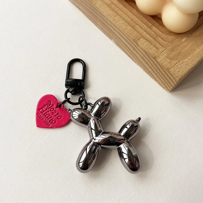 Y2K Balloon Dog Keychain – Cute Ins-Style Bag Pendant & Phone Charm for Girls