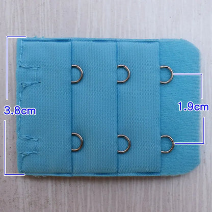3.8cm 2-Hook Bra Extender Clip – Adjustable Back Belt Buckle for Women’s Underwear & Soft Bra Extension