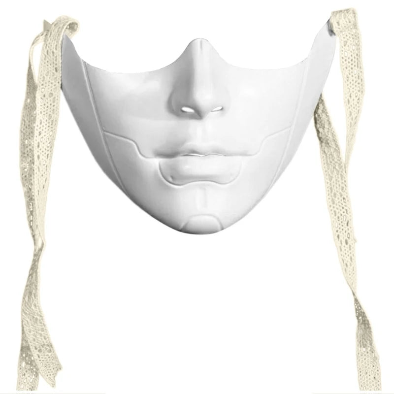 Adult Mechanical Half-Face Masquerade Mask — Cosplay & Halloween Dress-Up Prop for Men & Women Gift